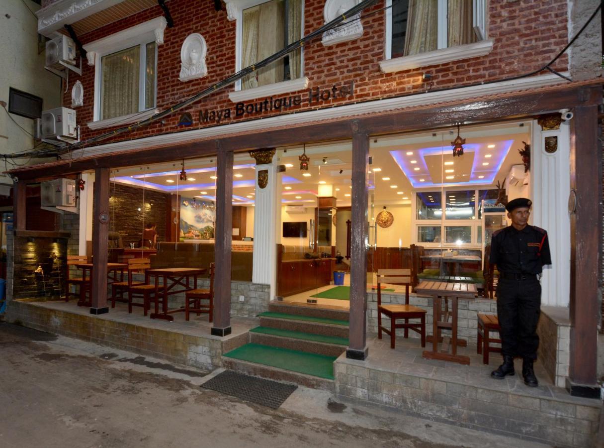 Maya Boutique Hotel กาฐมาณฑุ ภายนอก รูปภาพ