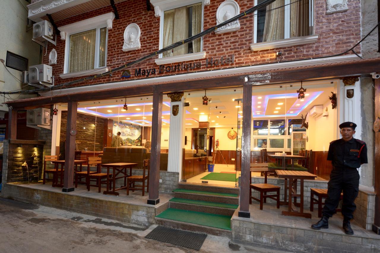 Maya Boutique Hotel กาฐมาณฑุ ภายนอก รูปภาพ