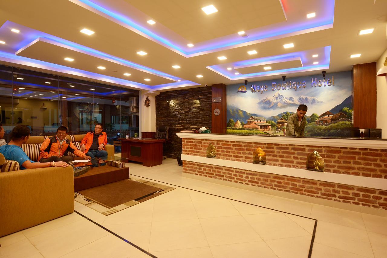 Maya Boutique Hotel กาฐมาณฑุ ภายนอก รูปภาพ