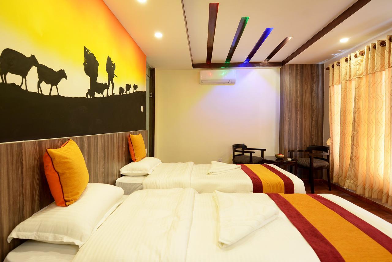 Maya Boutique Hotel กาฐมาณฑุ ภายนอก รูปภาพ
