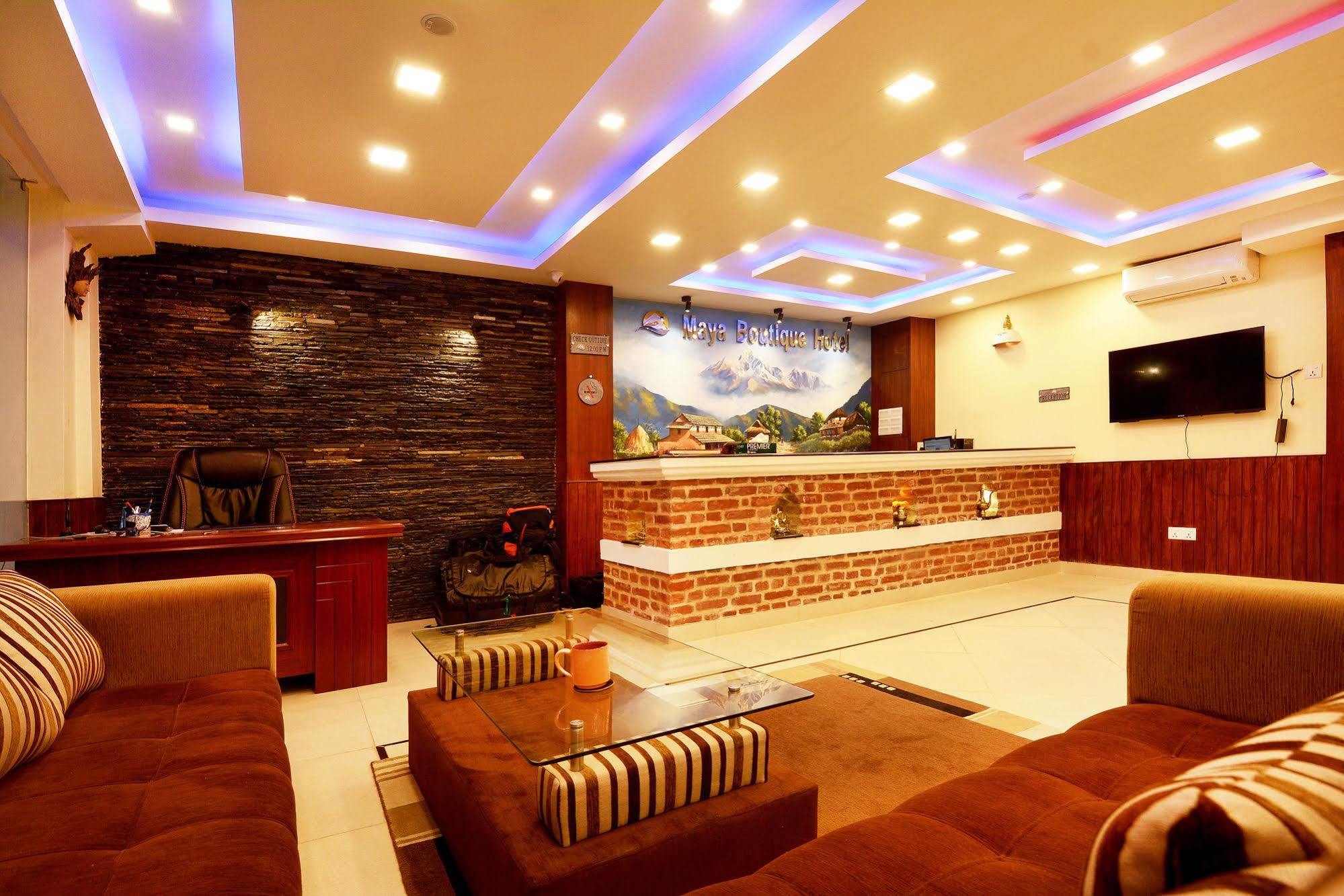 Maya Boutique Hotel กาฐมาณฑุ ภายนอก รูปภาพ