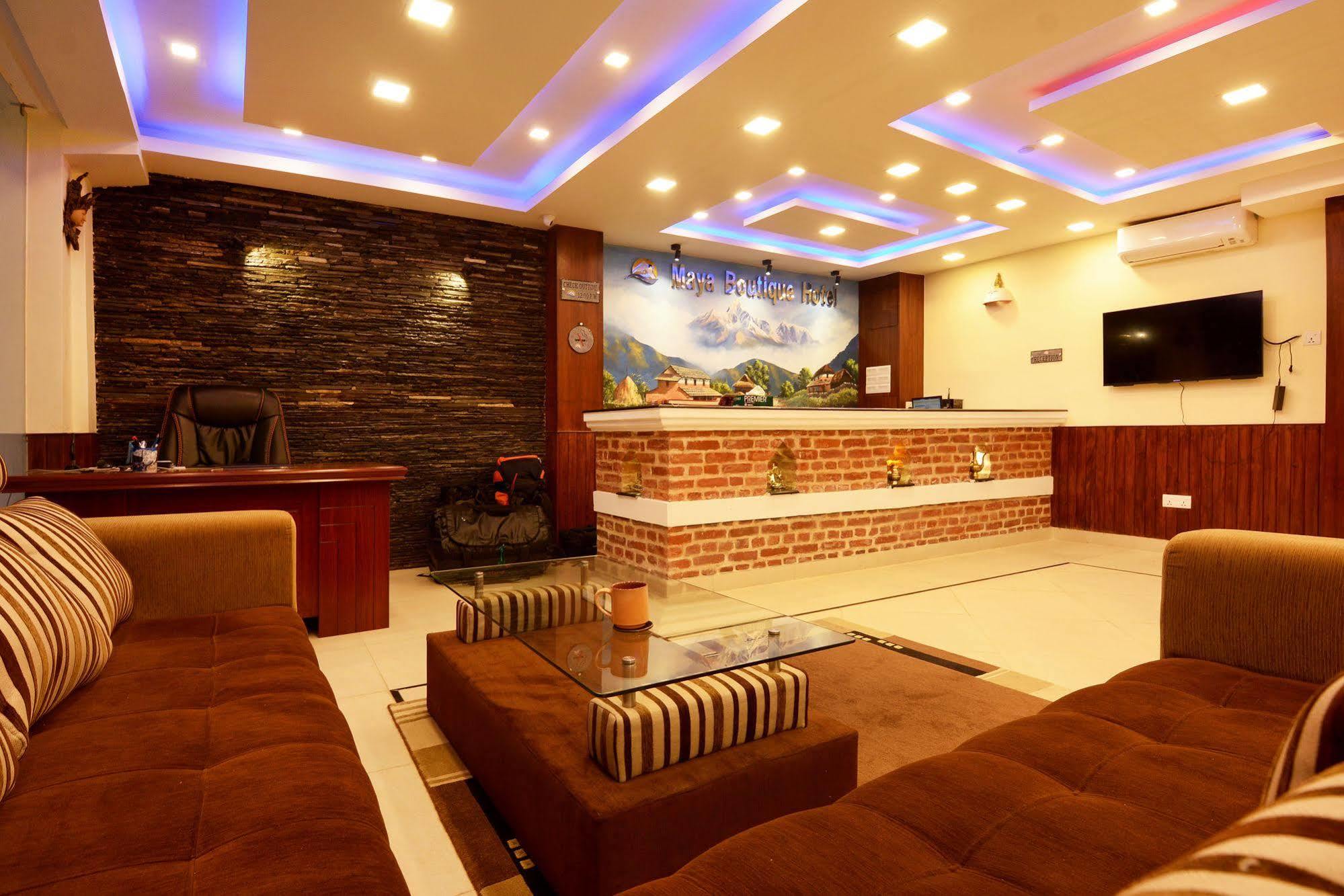 Maya Boutique Hotel กาฐมาณฑุ ภายนอก รูปภาพ