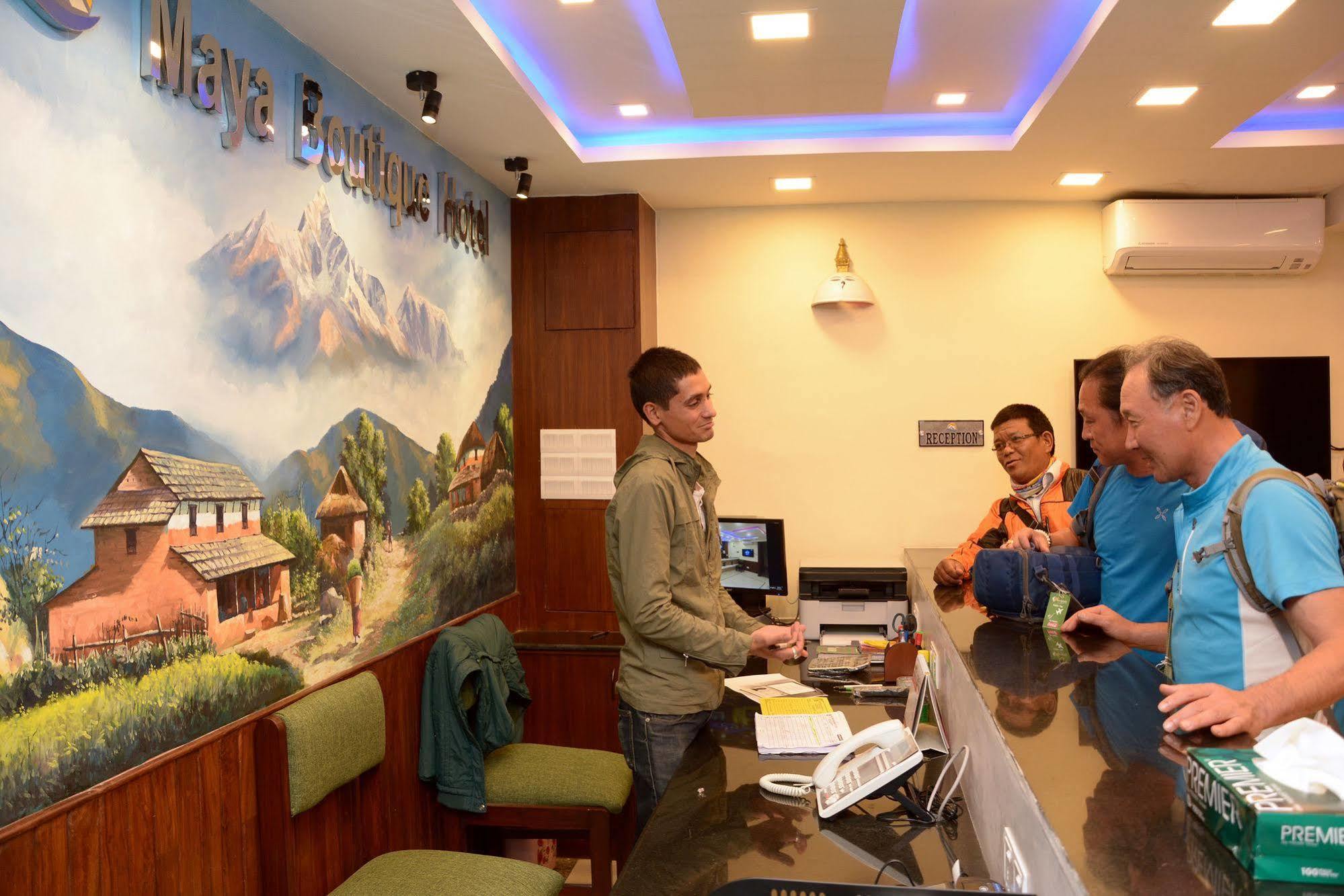 Maya Boutique Hotel กาฐมาณฑุ ภายนอก รูปภาพ