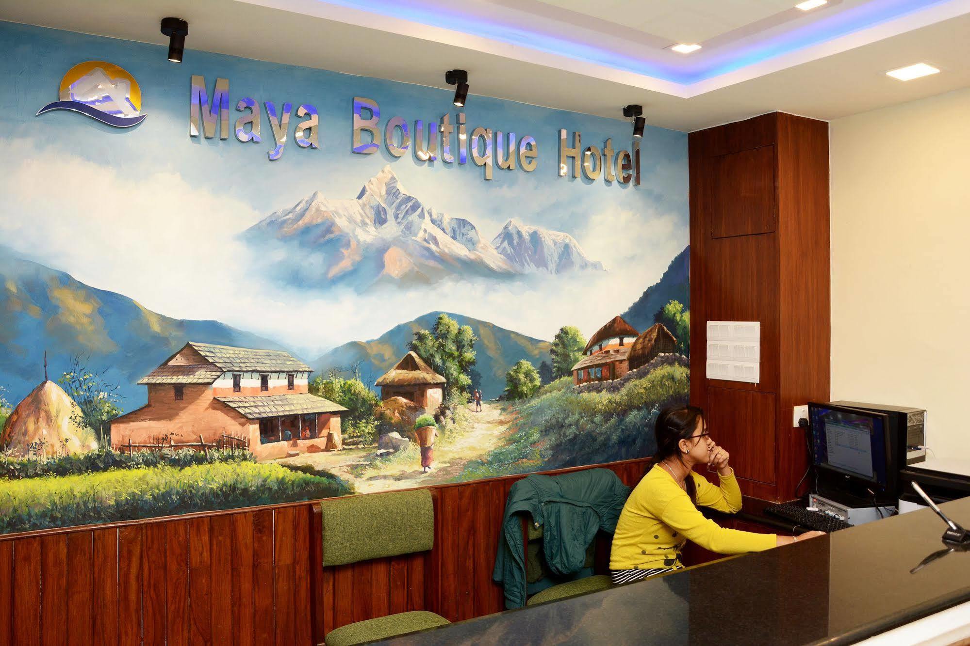Maya Boutique Hotel กาฐมาณฑุ ภายนอก รูปภาพ
