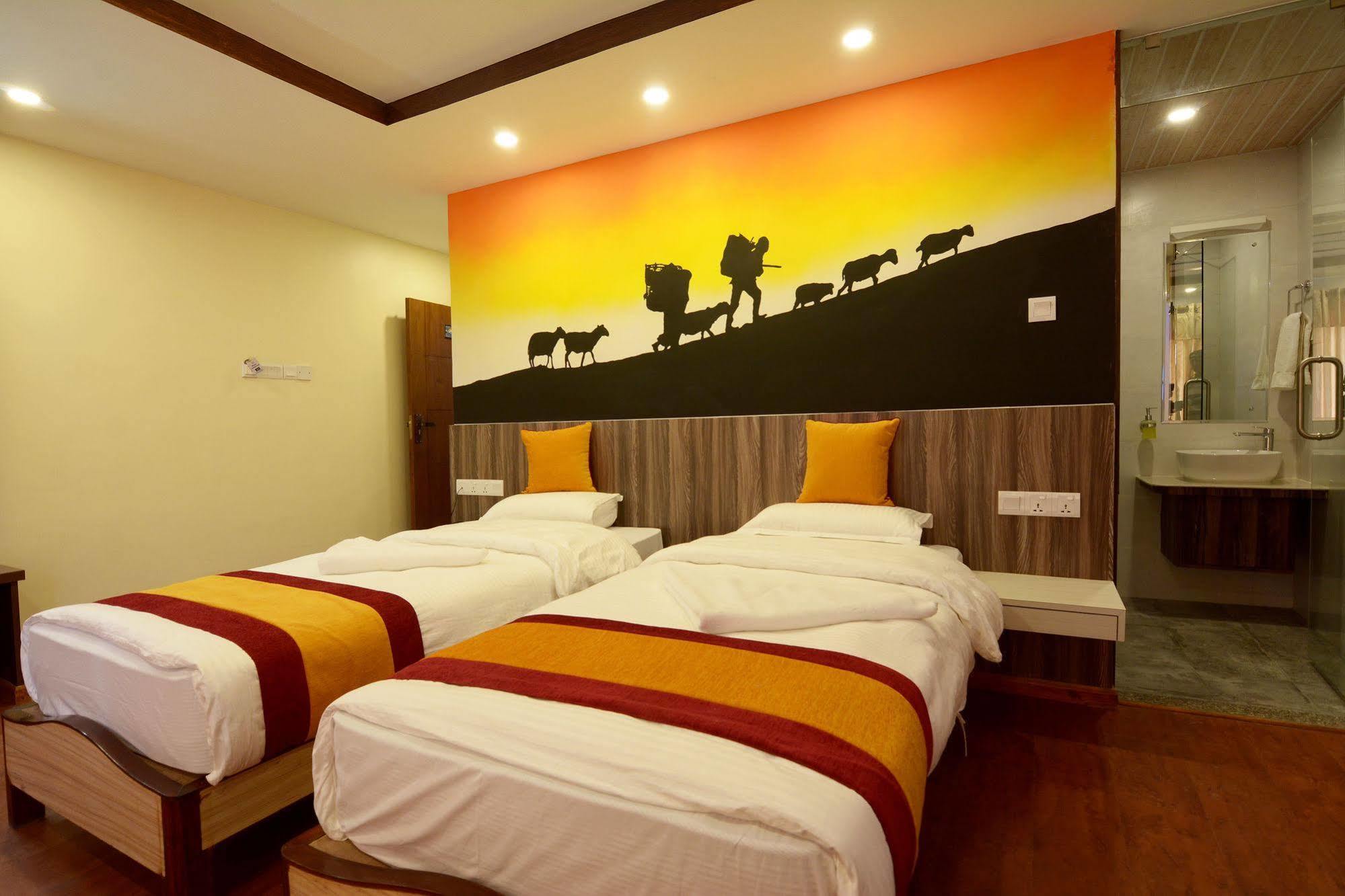 Maya Boutique Hotel กาฐมาณฑุ ภายนอก รูปภาพ
