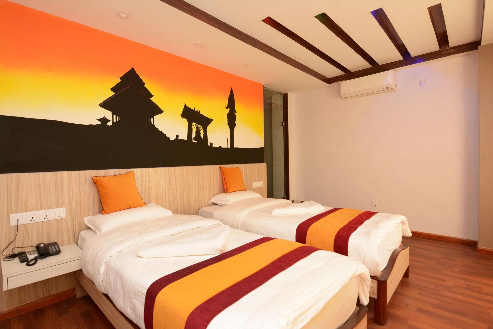Maya Boutique Hotel กาฐมาณฑุ ภายนอก รูปภาพ